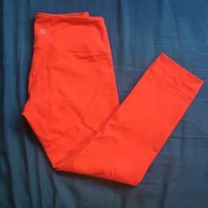 Lululemon Wunder Under Crop Legging Size 4